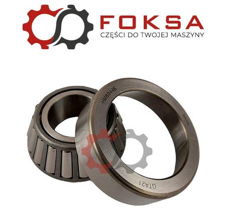 Łożysko stożkowe zwrotnicy