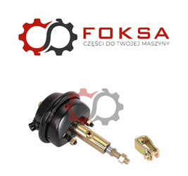 Siłownik hamulcowy hydrauliczno - pneumatyczny