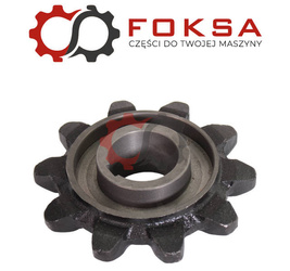 Zębatka podajnika pochyłego