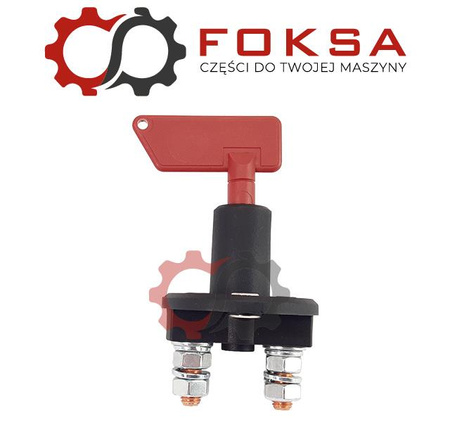 Odłącznik akumulatora / wyłącznik masy - hebel