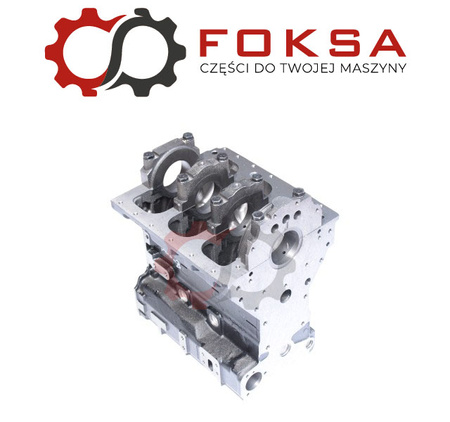 Blok silnika z mocowaniem pod sprężarkę z tilejami honowanymi