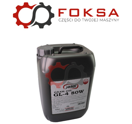 Olej przekładniowy Jasol GL-4 80W 10L