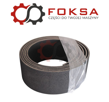 Pas prasy rolującej - 120mm, struktura odciśniętego ziarna ryżu