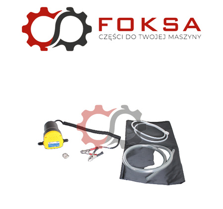 Pompa do paliwa 12V samozasysająca z wężami