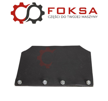 Osłona gumowa błotnika przedniego