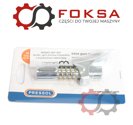 Końcówka smarownicy / towotnicy Pressol 1/8" zaciskowa