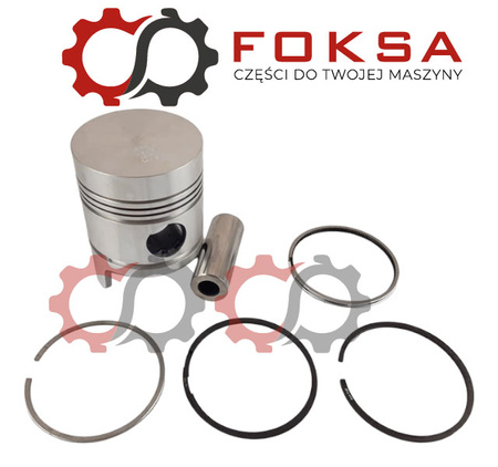 Tłok z pierścieniami