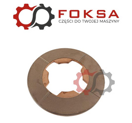 Tarcza cierna z okładziną