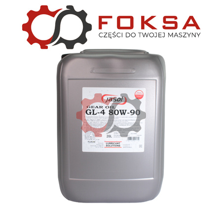 Olej przekładniowy do skrzyni biegów Jasol GL-4 80W90 20L