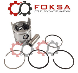 Tłok z pierścieniami