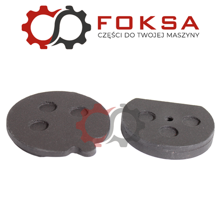 Klocki hamulca ręcznego okrągłe