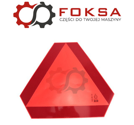 Trójkąt ostrzegawczy - naklejka