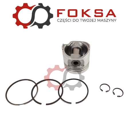 Tłok z pierścieniami