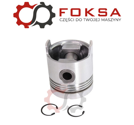 Tłok ze sworzniem bez pierścieni