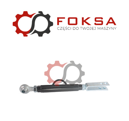 Wieszak ramienia podnośnika z regulacją