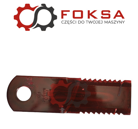 Nóż sieczkarni zębaty RASSPE