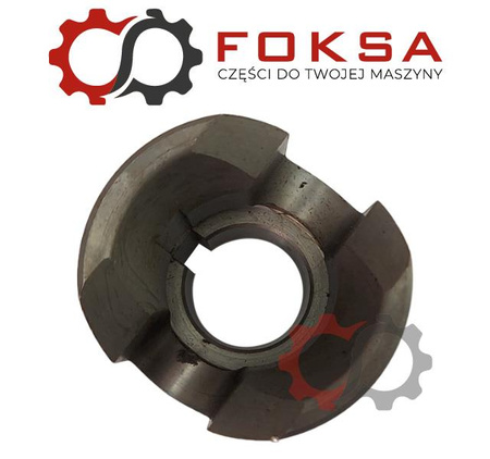 Sprzęgło kłowe na klin