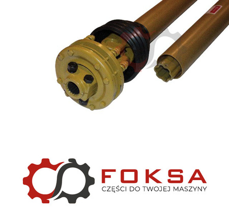 Wał ze sprzęgłem ciernym 2000Nm POL