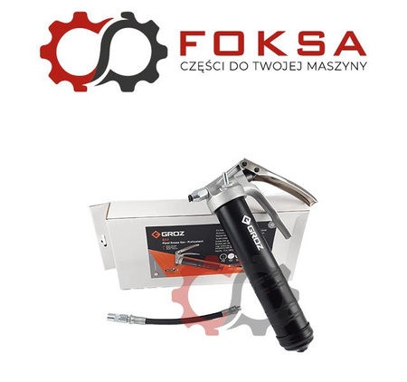 Smarownica / towotnica pistoletowa HD Groz, z wężykiem