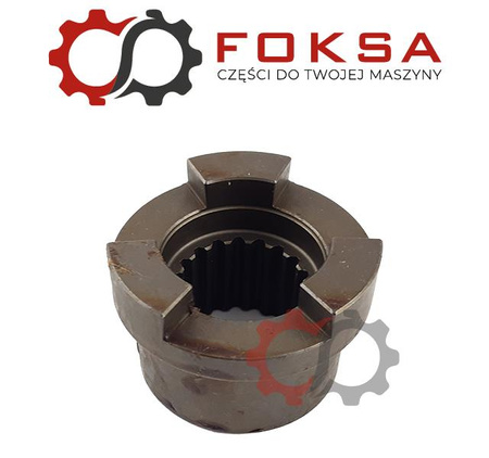 Sprzęgło kłowe bez otworu