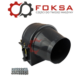 Dół elewatora z klapką