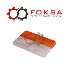 Klosz lampy przedniej z kierunkowskazem