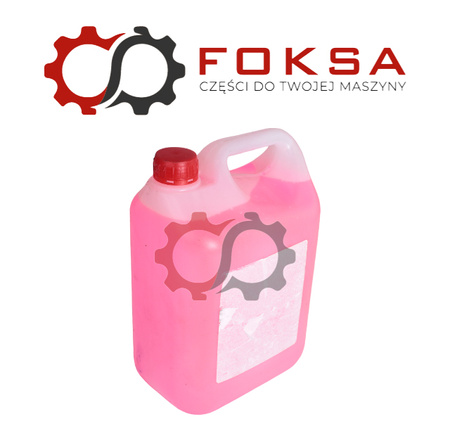 Koncentrat płynu do chłodnicy 5L czerwony
