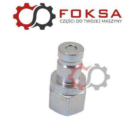 Szybkozłącze hydrauliczne wtyczka - niekapka Faster