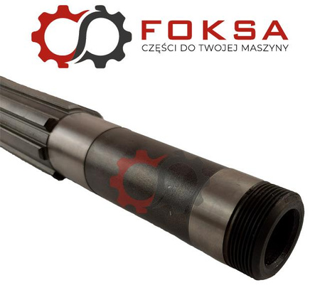 Wałek skrzyni biegów - gruby frez