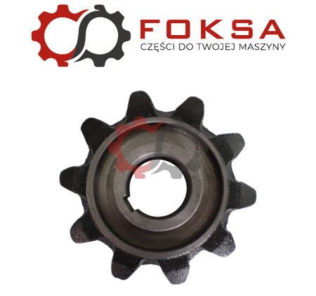 Zębatka podajnika pochyłego