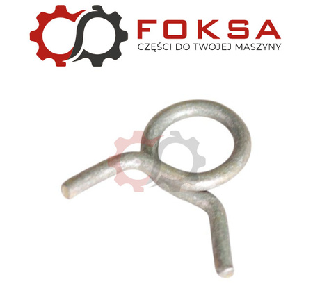 Zacisk / Obejma sprężyska wężyka paliwowego drut