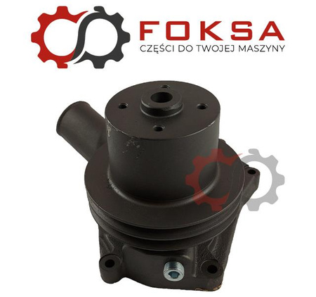 Pompa wody z kołem pasowym na dwa paski