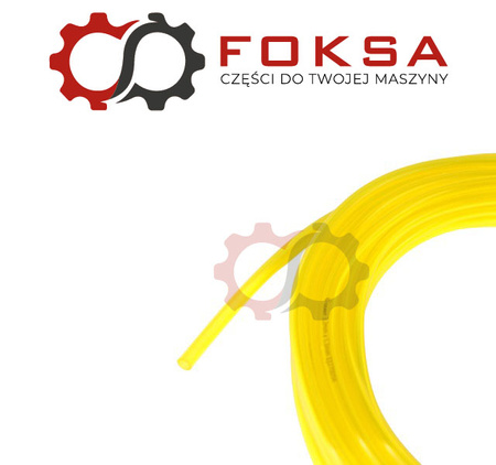 Przewód paliwowy gumowy żółty przezroczysty 3,2x5,3mm