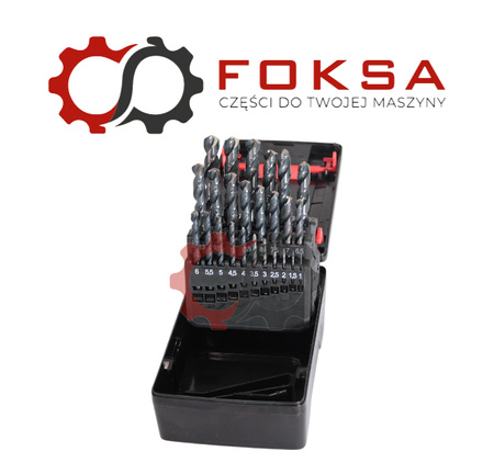 Zestaw wierteł do metalu WURTH