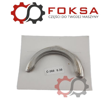 Zestaw pierścieni oporowych I szlif