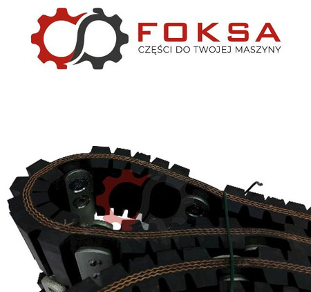 Pasy do prasy (para z uchwytami) - przednie ORG