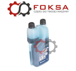 Olej do mieszanki zielony Husqvarna LS 1l z dozownikiem