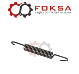 Sprężyna naciągowa szczęki hamulcowej