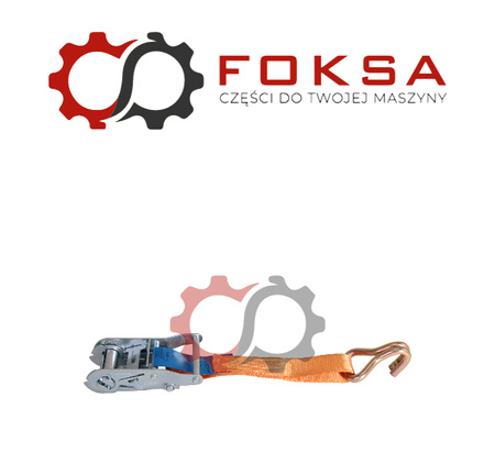 Pas transportowy 2T, 6m pomarańczowy