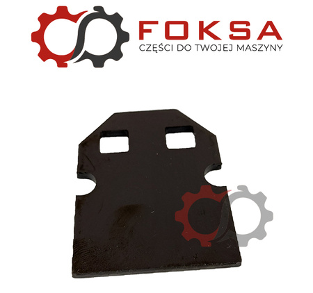 Nakładka / Zabierak łańcucha wciągającego / Czyścik łańcucha