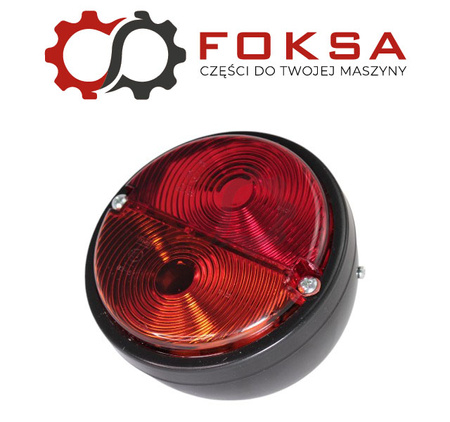 Lampa tylna prawa bez podświetlenia Metalowa