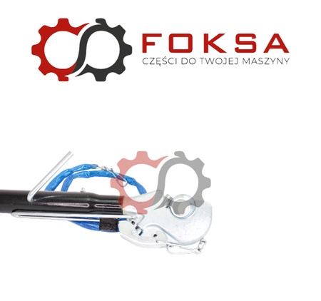 Łącznik górny kat. III M36x3, z hakiem