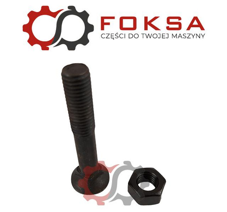 Śruba płużna z nakrętka (opk 25szt