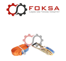 Pas transportowy 5T, 12m pomarańczowy