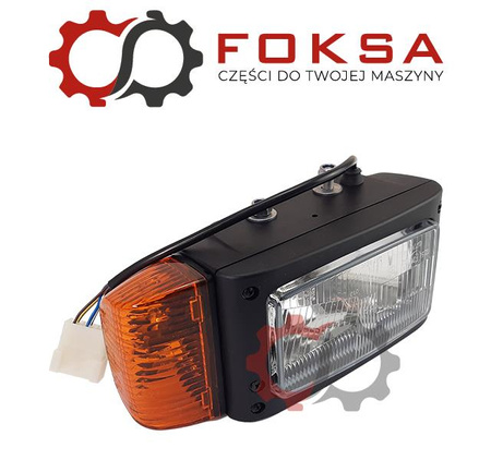 Reflektor przedni z kierunkowskazem - lewy