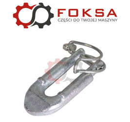 Łącznik burty "U" z zawleczką