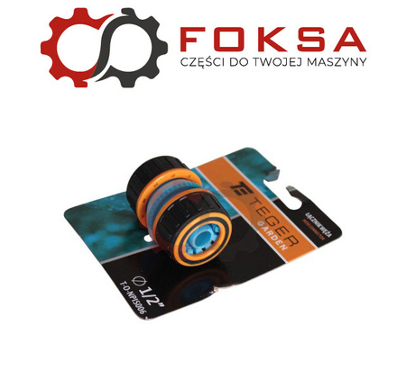 Łącznik węża 1/2" Teger