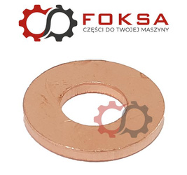 Podkładka miedziana wtrysku