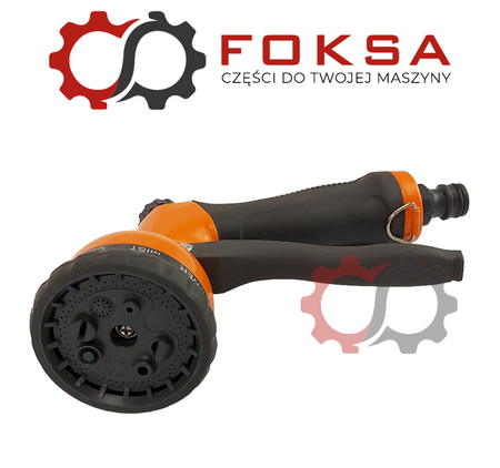 Pistolet ogrodowy do podlewania - 8 funkcji - metalowy