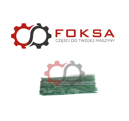 Opaska kablowa / trytytka WURTH - zielona (op 100 szt)